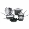 Cuisinart® 10-pc. Green Gourmet Hard-Anodized Nonstick Cookware Set