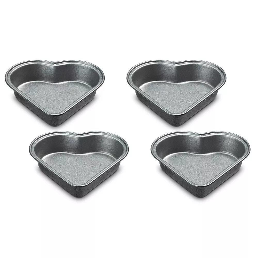 Cuisinart® 4-pc. Nonstick Mini Heart Pan Set 1 Cuisinart® 4-pc. Nonstick Mini Heart Pan Set