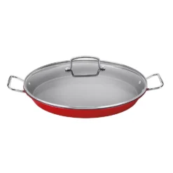 Cuisinart® Nonstick 15-in. Covered Paella Pan