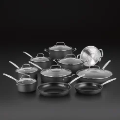 Cuisinart® Chef's Classic™ 17-Pc. Nonstick Hard-Anodized Cookware Set 9 Cuisinart® Chef's Classic™ 17-Pc. Nonstick Hard-Anodized Cookware Set -Home kitchen 2893340 ALT4