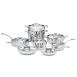 Cuisinart® 13-pc. French Classic Tri-Ply Stainless Steel Cookware Set