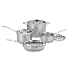 Cuisinart® 7-pc. MultiClad Pro Triple Ply Stainless Steel Cookware Set