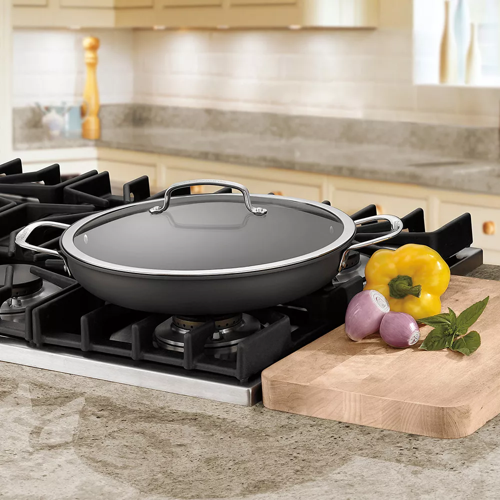 Cuisinart® Contour 12-in. Hard-Anodized Everyday Pan 2 Cuisinart® Contour 12-in. Hard-Anodized Everyday Pan - Image 2