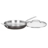 Cuisinart® 12-in. Black Stainless Steel Skillet