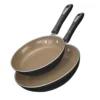 Cuisinart® Matte Black Collection 2-pc. Skillet Set