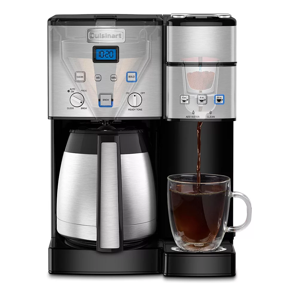 Cuisinart® Coffee Center™ 10-Cup Thermal Coffeemaker And Single Serve Brewer 4 Cuisinart® Coffee Center™ 10-Cup Thermal Coffeemaker And Single Serve Brewer - Image 4