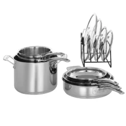 Cuisinart® SmartNest 11-pc. Stainless Steel Cookware Set
