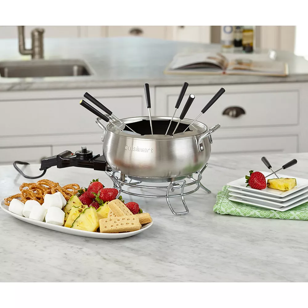 Cuisinart® 10-pc. Electric Fondue Set 2 Cuisinart® 10-pc. Electric Fondue Set - Image 2