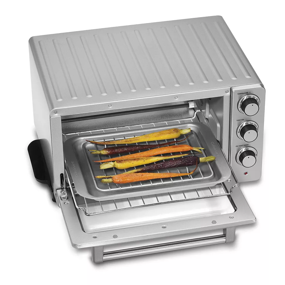 Cuisinart® Chef's Classic Nonstick Toaster Oven Broiler Pan With Rack 2 Cuisinart® Chef's Classic Nonstick Toaster Oven Broiler Pan With Rack - Image 2
