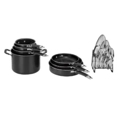 Cuisinart® SmartNest® 12-pc. Nonstick Aluminum Nesting Cookware Set -Home kitchen 4633620 ALT3