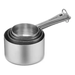 Cuisinart® 4-pc. Stainless Steel Measuring Cup Set 6 Cuisinart® 4-pc. Stainless Steel Measuring Cup Set -Home kitchen 4926616 ALT2