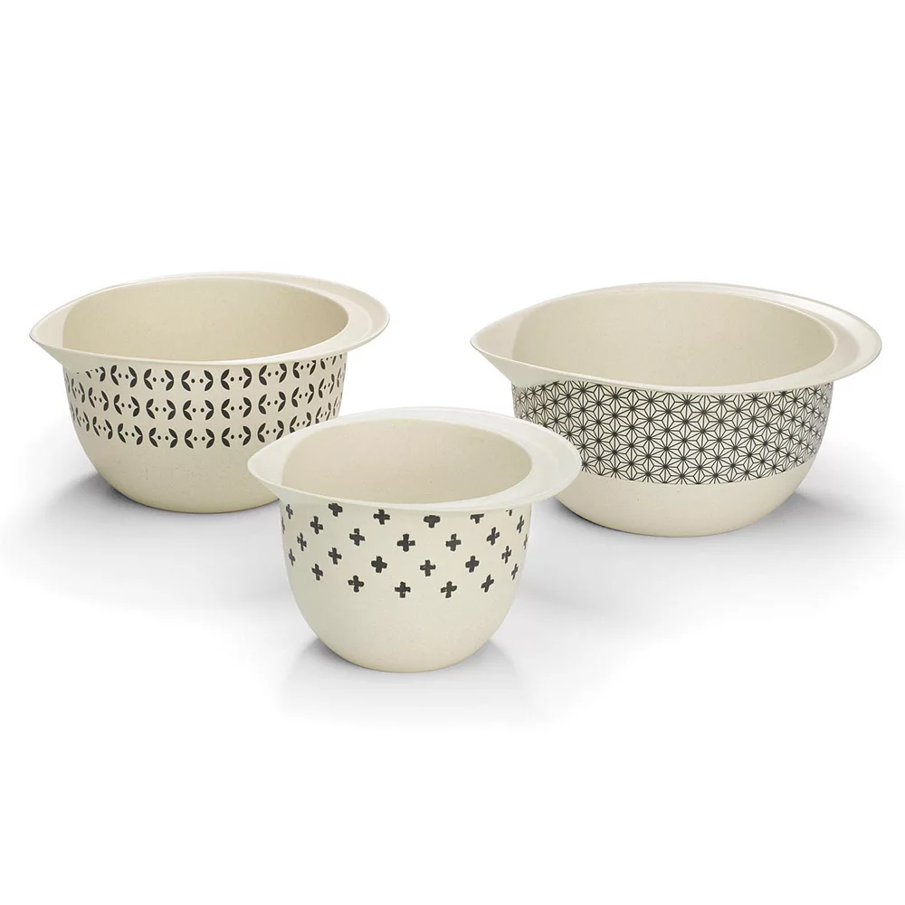 Cuisinart® 3-Piece Bamboo Fiber Mixing Bowl Set 1 Cuisinart® 3-Piece Bamboo Fiber Mixing Bowl Set