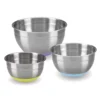 Cuisinart® 3-piece Stainless Sleep Mixing Bowl Set With Nonslip Base