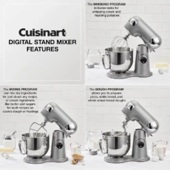 Cuisinart® Precision Pro 5.5-qt. Digital Stand Mixer 8 Cuisinart® Precision Pro 5.5-qt. Digital Stand Mixer -Home kitchen 5529633 ALT11