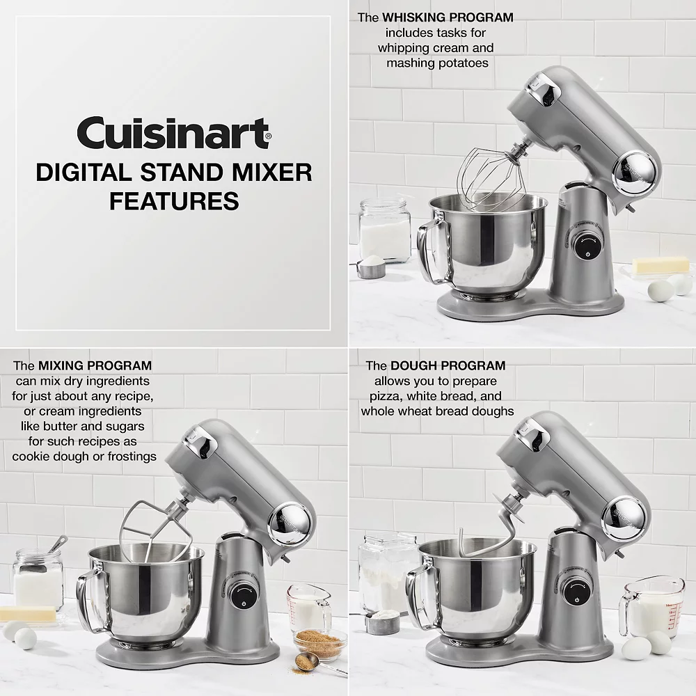 Cuisinart® Precision Pro 5.5-qt. Digital Stand Mixer 3 Cuisinart® Precision Pro 5.5-qt. Digital Stand Mixer - Image 3