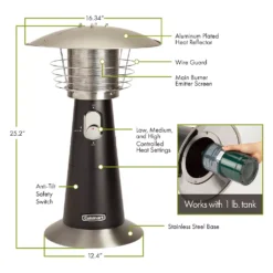 Cuisinart® Portable Tabetop Patio Heater 9 Cuisinart® Portable Tabetop Patio Heater -Home kitchen 5758921 ALT2